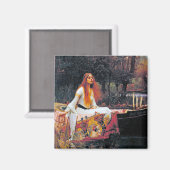 The Lady of Shalott, John William Waterhouse Magneet (Voorkant / Achterkant)