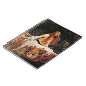 The Lady of Shalott John William Waterhouse Notitieboek (Linkerzijde)