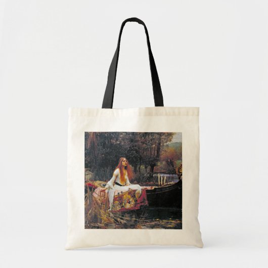 The Lady of Shalott, John William Waterhouse Tote Bag (Voorkant)