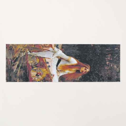 The Lady of Shalott, John William Waterhouse Yogamat (Voorkant (horizontaal))