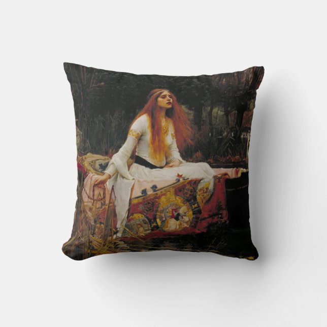 The Lady of Shalott Kussen (Voorkant)
