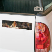 The Lady of Shalott (Medieval Beauty) Bumpersticker (Op Truck)