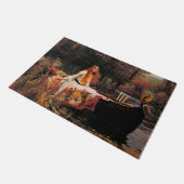 The Lady of Shalott (Medieval Beauty) Deurmat (Schuin)