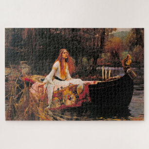 The Lady of Shalott (Medieval Beauty) Legpuzzel