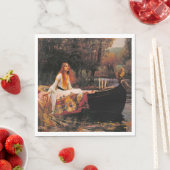 The Lady of Shalott (Medieval Beauty) Servet (Insitu)