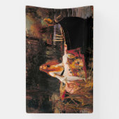 The Lady of Shalott (Medieval Beauty) Spandoek (Verticaal)