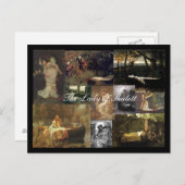 The Lady of Shalott Mosaic - Briefkaart (Voorkant / Achterkant)