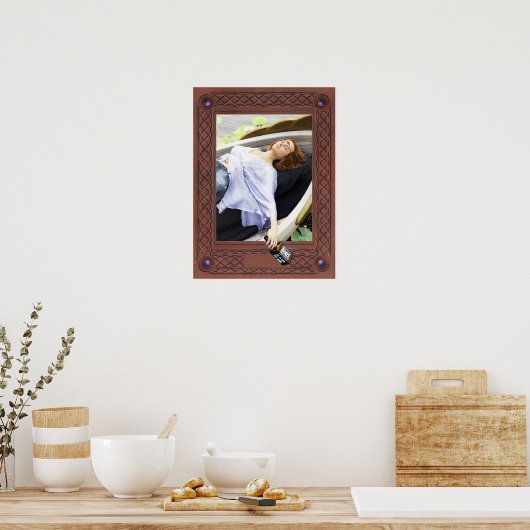 The Lady of Shalott Poster (Keuken)