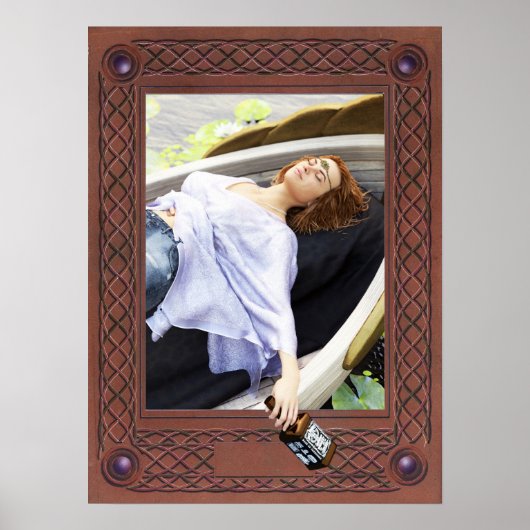 The Lady of Shalott Poster (Voorkant)