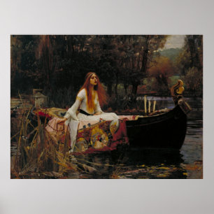 The Lady of Shalott Poster