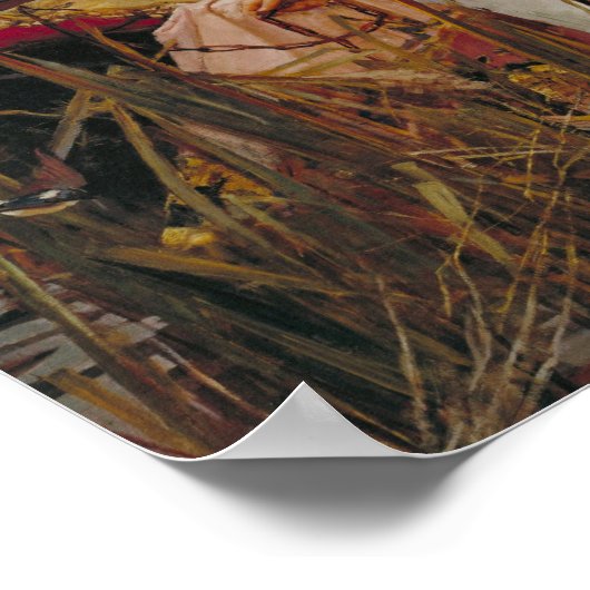 The Lady of Shalott Poster (Hoek)