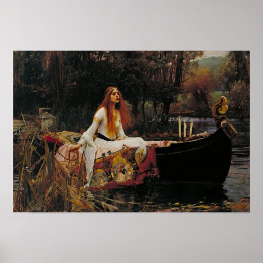 The Lady of Shalott Poster (Voorkant)