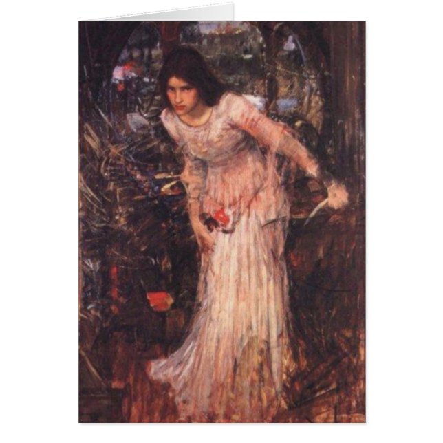The Lady of Shalott (studie) (Voorkant)