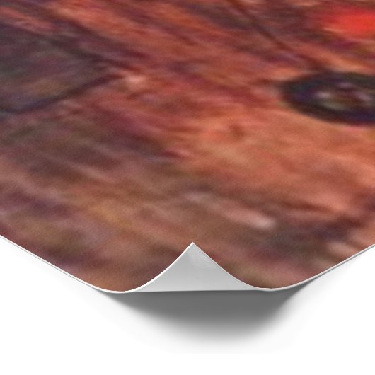 The Lady of Shalott (studie) Poster (Hoek)