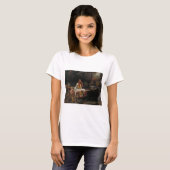 The Lady of Shalott T-shirt (Voorkant volledig)