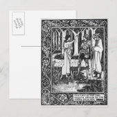 The Lady of the Lake telleth Arthur Briefkaart (Voorkant / Achterkant)