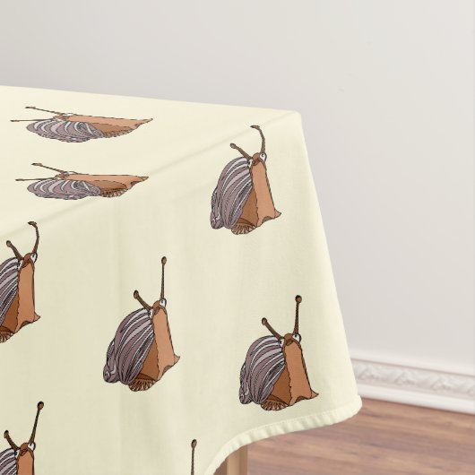 The Lady Snail Tafelkleed (Voorbeeld)