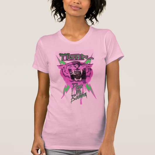 The Lady Tigra T Shirten T-shirt (Voorkant)