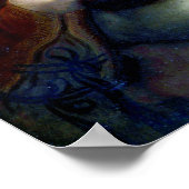 The Lady with an Ermine, Leonardo da Vinci Poster (Hoek)