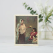 The Lady with the Lamp (Florence Nightingale) Briefkaart (Staand voorkant)