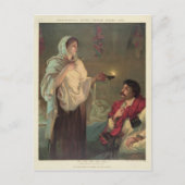 The Lady with the Lamp (Florence Nightingale) Briefkaart (Voorkant)
