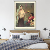 The Lady with the Lamp (Florence Nightingale) Canvas Afdruk (Insitu (Slaapkamer))