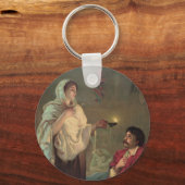 The Lady with the Lamp (Florence Nightingale) Sleutelhanger (Voorkant)