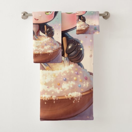 The Ladybug and the Hidden Nectar Kingdom.1 Bad Handdoek (Insitu)