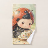 The Ladybug and the Hidden Nectar Kingdom Bad Handdoek (Handdoek)