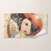 The Ladybug and the Hidden Nectar Kingdom Bad Handdoek (Handdoek)