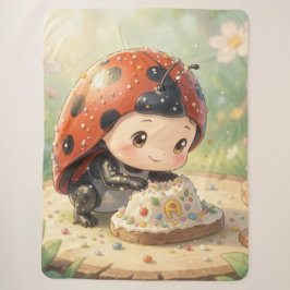 The Ladybug and the Hidden Nectar Kingdom Sherpa Deken