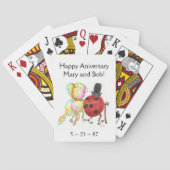 The Lady's Bug-kaarten Pokerkaarten (Achterkant)