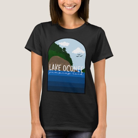 The Lake Oconee Jumping Rock T-shirt (Voorkant)
