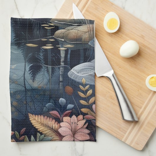 The Lake                                  Theedoek (Quarter Fold)