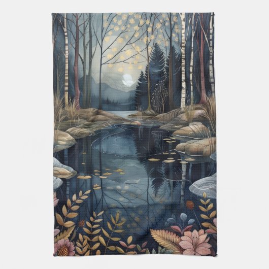 The Lake                                  Theedoek (Verticaal)