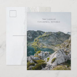 The Lakes of Covadonga, Asturias, Spain travel Briefkaart