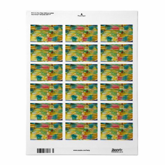 The Lamb, 1920 by Paul Klee Etiket (Full Sheet)