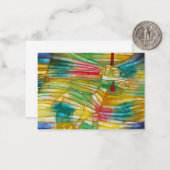 The Lamb, 1920 by Paul Klee Notitiekaartje (Voorkant / Achterkant in situ)