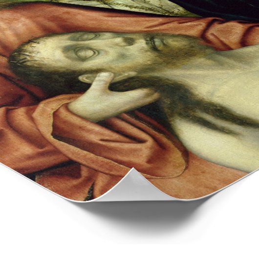 The Lamentation of the Dead Christus, c.1520 Poster (Hoek)
