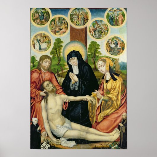 The Lamentation of the Dead Christus, c.1520 Poster (Voorkant)