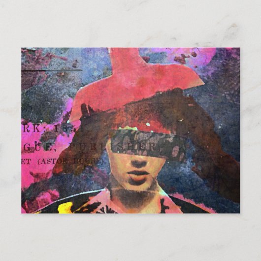 The Lampshade Pet Lady Briefkaart (Voorkant)