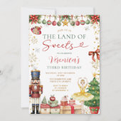 The Land Of Sweets Nutcracker Christmas Birthday Kaart (Voorkant)