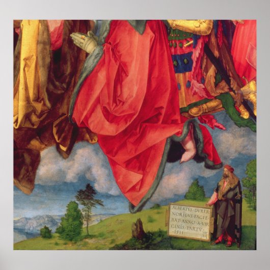 The Landauer Altarpart, All Saints Day, 1511 2 Poster (Voorkant)