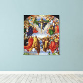 The Landauer Altarpart, All Saints Day, 1511 Canvas Afdruk (Insitu (Houten vloer))