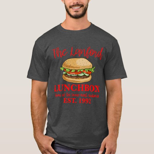The lanford lunchbox funny Roseanne the conners Da T-shirt (Voorkant)