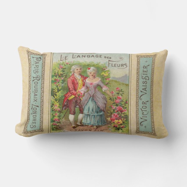 The Language of Flowers Lumbar Pillow Kussen (Voorkant)