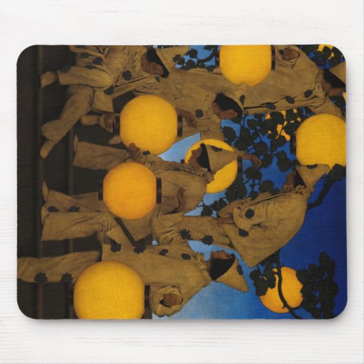 The Lantern Bearers, 1908, van Maxfield Parrish Muismat (Voorkant)