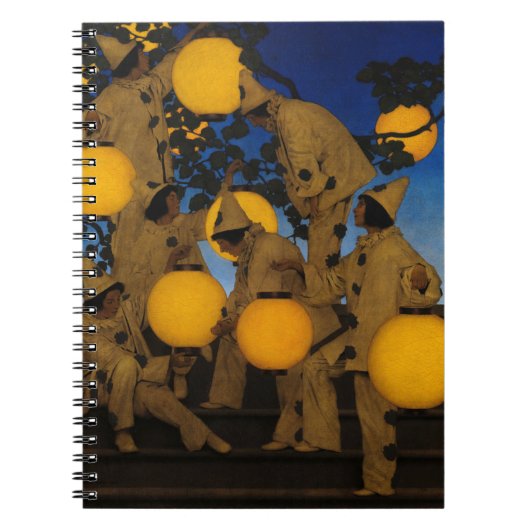 The Lantern Bearers, 1908, van Maxfield Parrish Notitieboek (Voorkant)