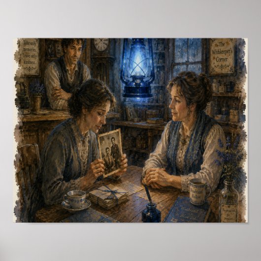 The Lantern That Flickered Blue: Plate RH-WC-B2-00 Poster (Voorkant)