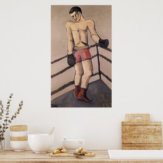 The Large Boxer Poster (Keuken)